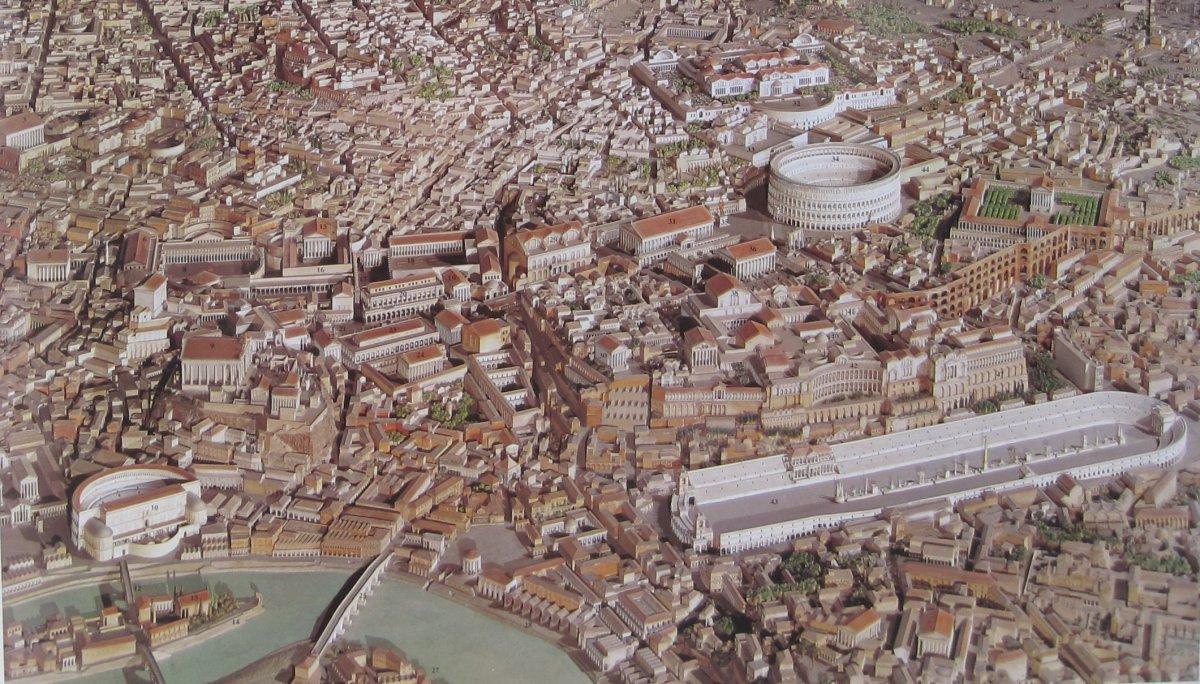 地図3d古代ローマの