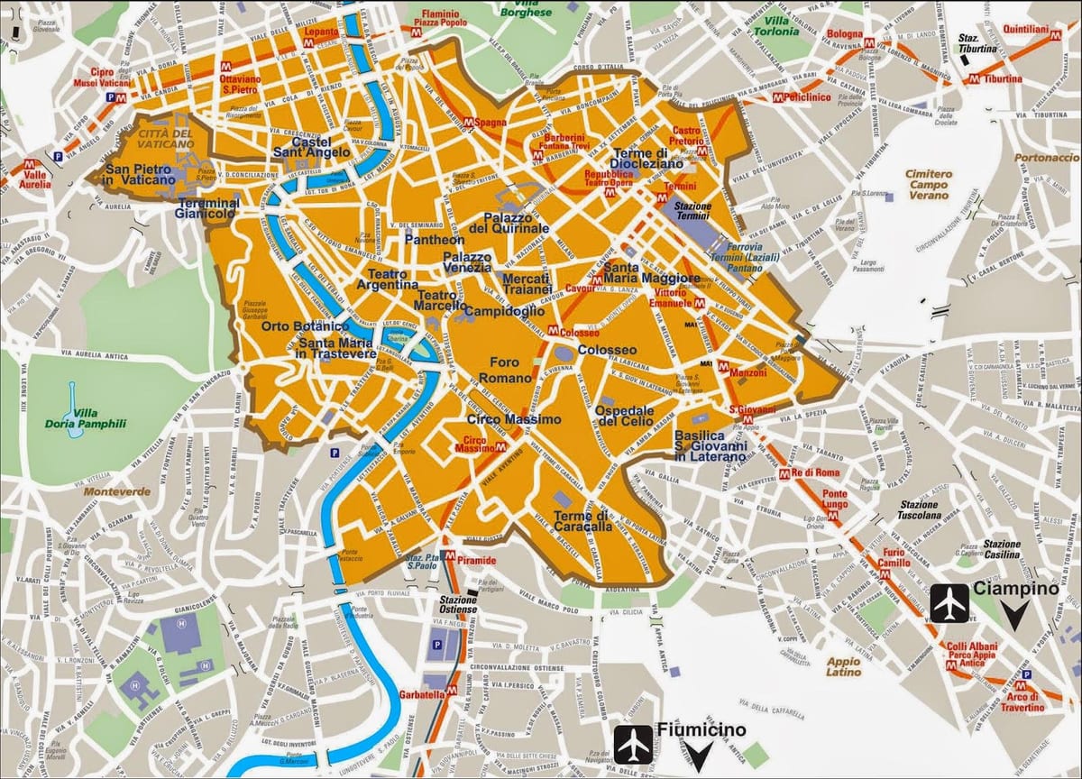 地図aurelian壁