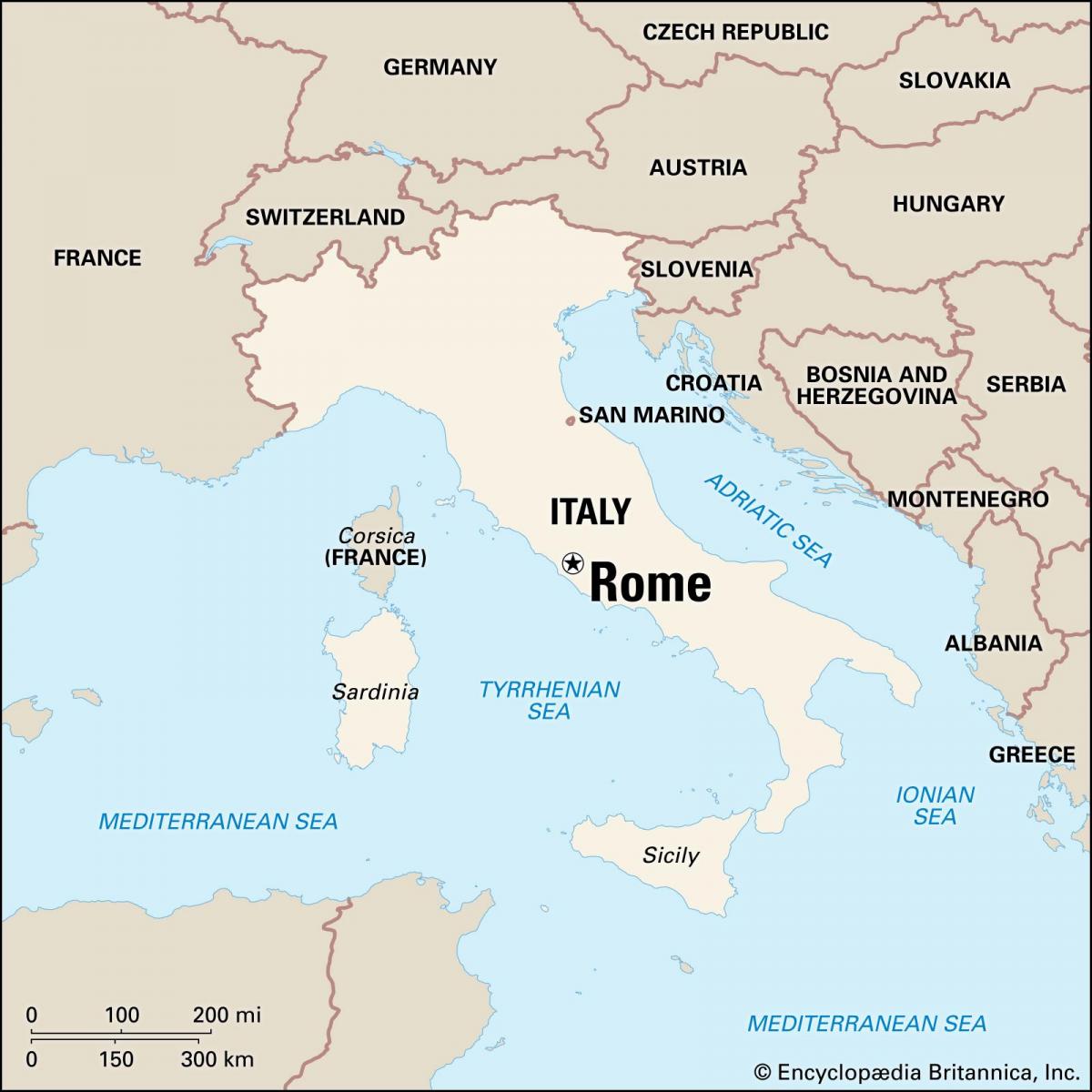 政治地図がローマの