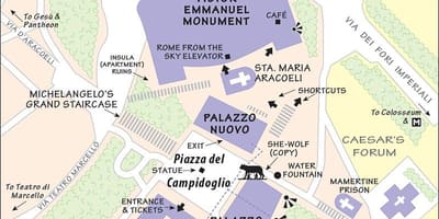 地図のカピトリーノ美術館