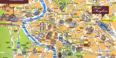 地図のローマガイド