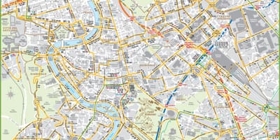 ローマイタリア都市センター地図