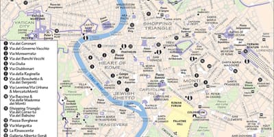 地図のローマショッピング