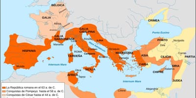 古代ローマの地図標識