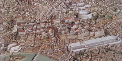 地図3d古代ローマの