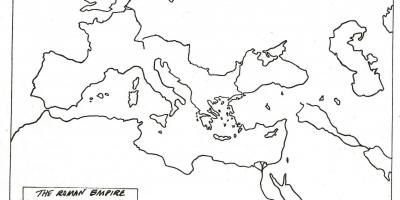 古代ローマの地図はワークシートの回答